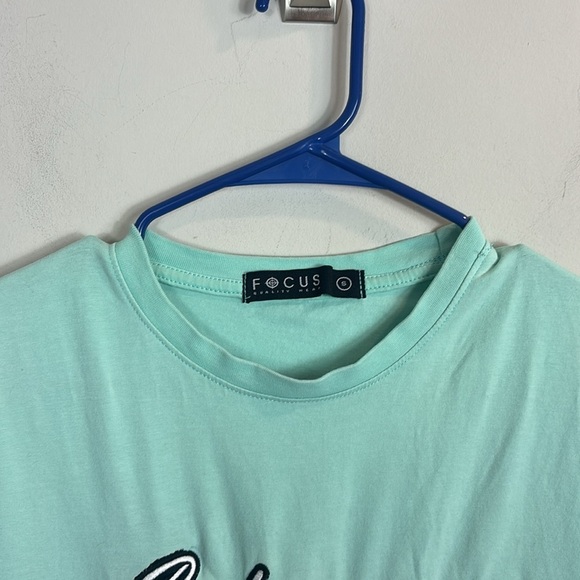 Embroidered Gangster Teddy Bear Get Money t-shirt women size small - Picture 2 of 6